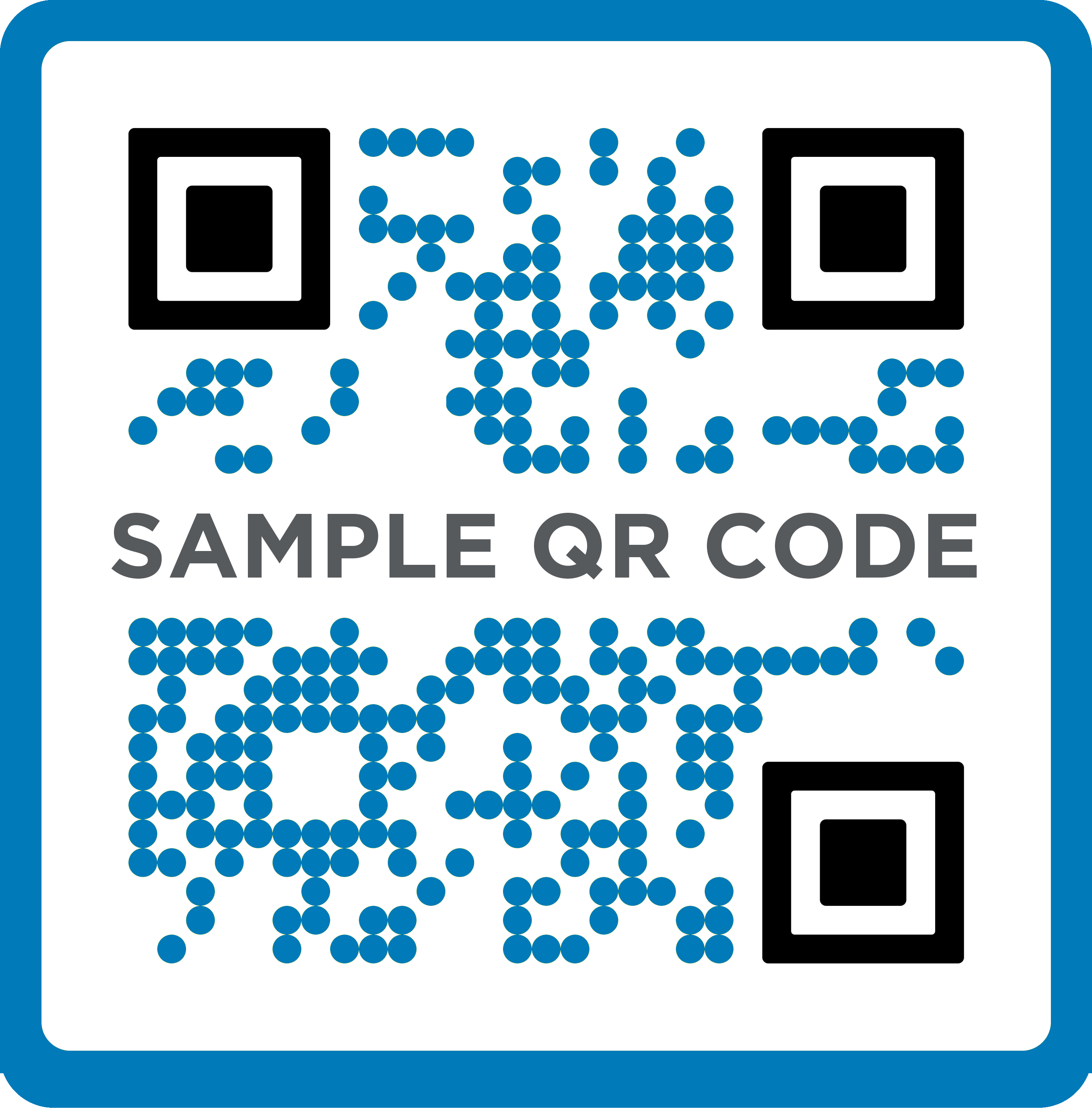 Sample qr code